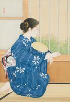 画像：細田竹《窓辺》