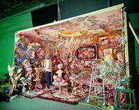 画像：YUKI Music Video 設営風景