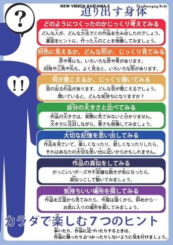 カラダで楽しむ7つのヒント表